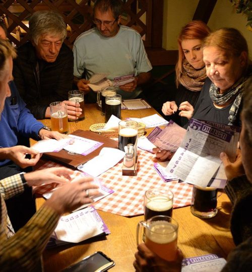 Counting ballots at GIFF 2018